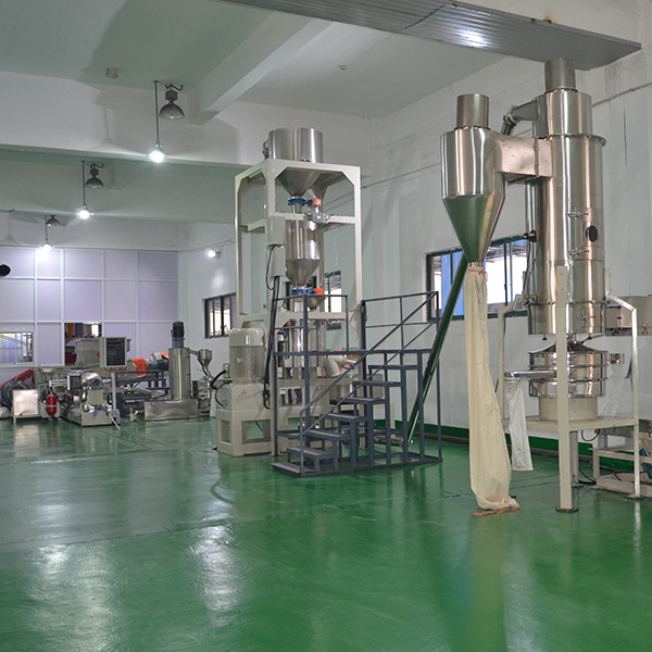 Inside / outside shield cable material production line